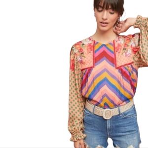 Bl^nk London x Anthropologie Miranda *Rare* Blouse